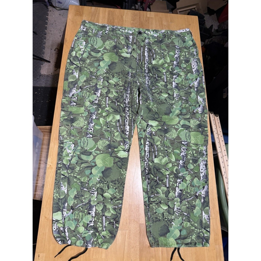 Vintage Liberty Rocky Mountain Camo Pants 3XL 50-52 Cargo Hunting Aspen